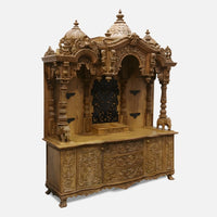Mangalagiri Teak Wood Mandap (Teak) side angle