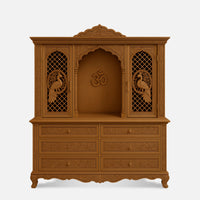 Mangalam Teak Wood Mandap (Teak) Font view