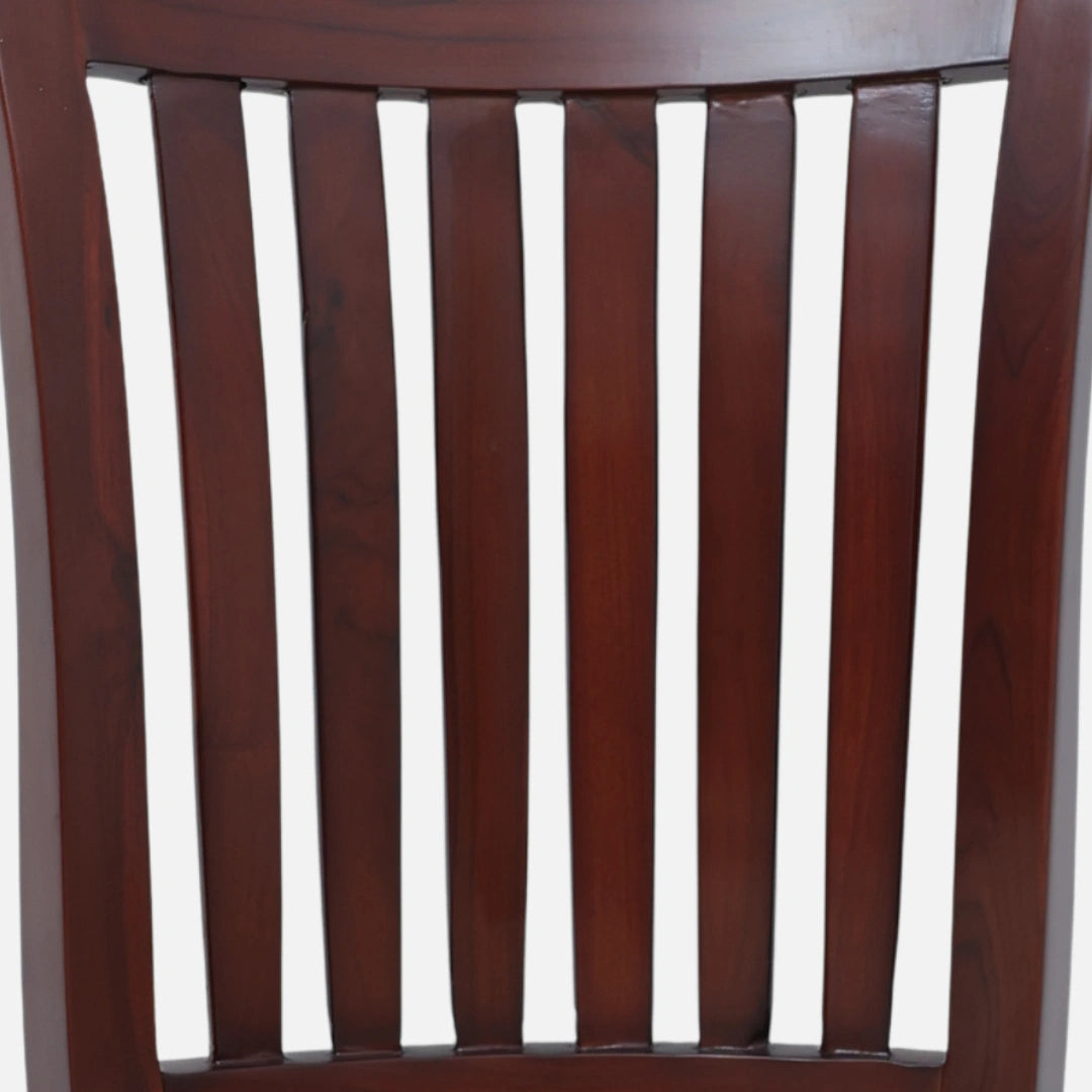 Moltena Teak Wood Dining Chair (Brown)zoom view