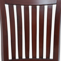 Moltena Teak Wood Dining Chair (Brown)zoom view