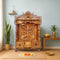 Mor Pankh Teak Wood Mandir (Teak) lifestyle view