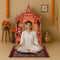 Multicolor Velvet Pooja Aasan lifestyel view 