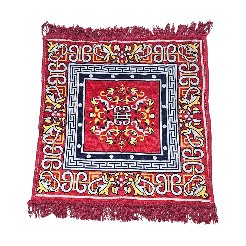 Multicolor Velvet Pooja Aasan