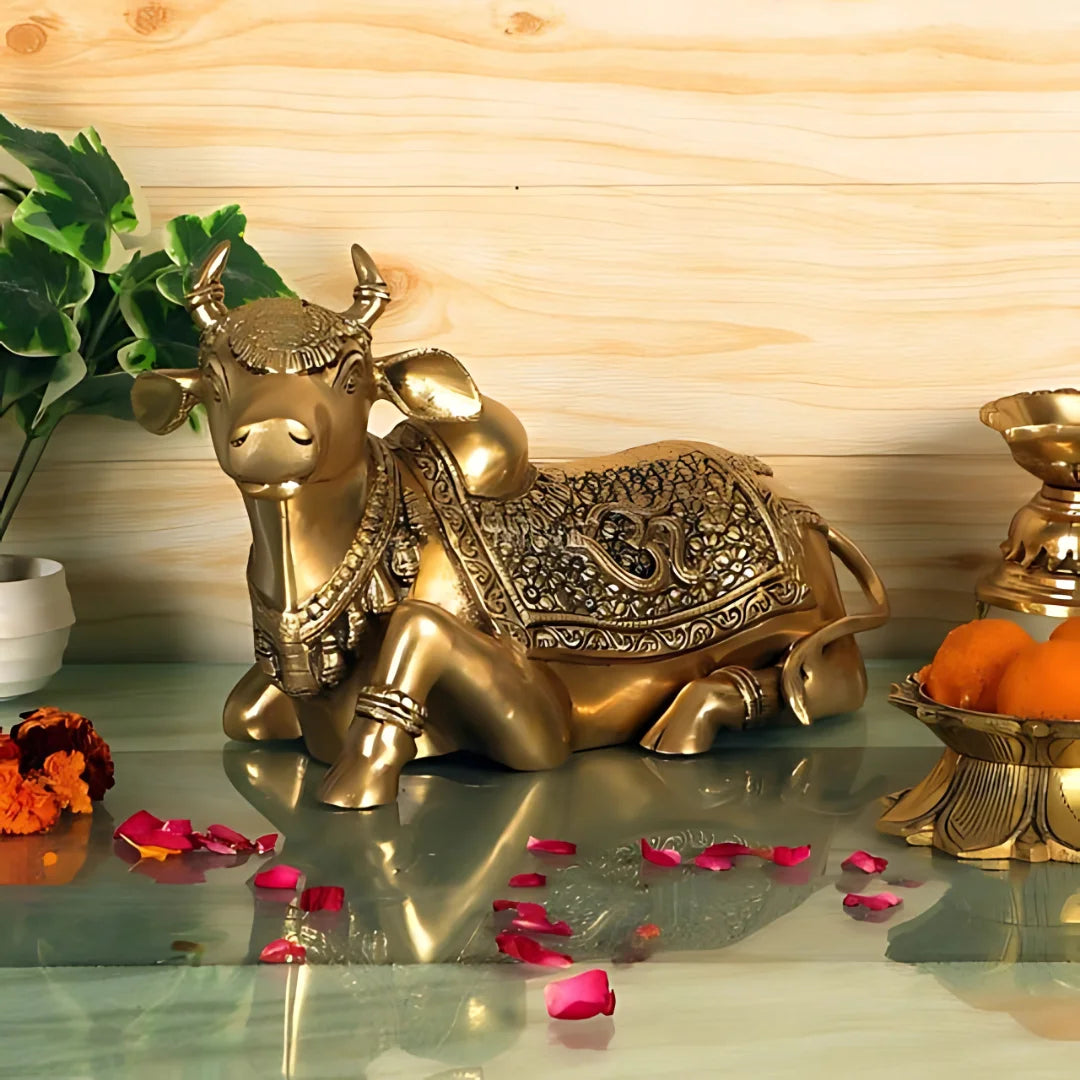 Nandi Brass Idol 7 lifestyle view