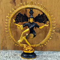 Nataraja Brass Statue lifestyle view