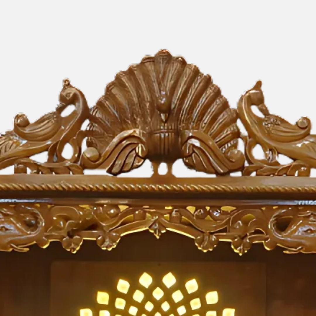 Nitya Teak Wood Mandir (Teak) zoom view