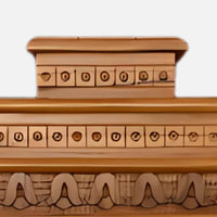 Nivriti Teak Wood Mandap (Teak) close view 
