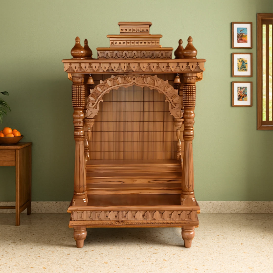 Nivriti Teak Wood Mandap (Teak) lifestyle view 