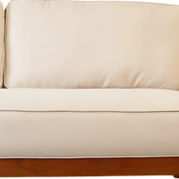 Noorvan Solid Wood Love Sofa (Teak) Zoom View
