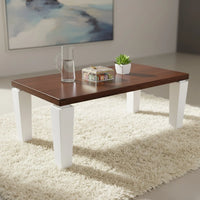Nordic Teak Wood Centre Table (Wenge) lifestyle image 