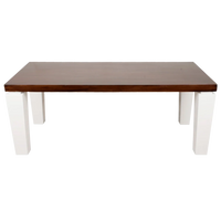 Nordic Teak Wood Centre Table Front view