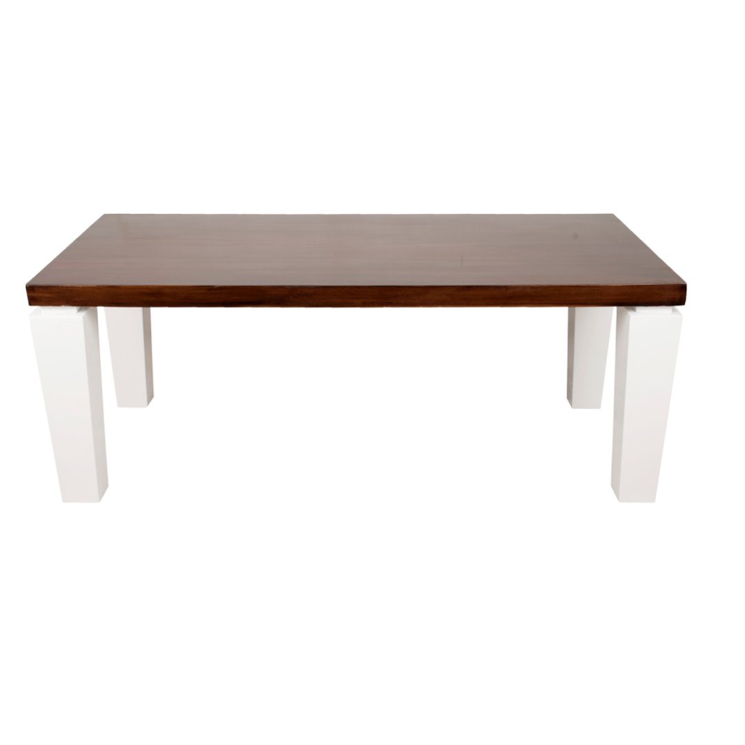 Nordic Teak Wood Centre Table (Wenge) lifestyle view