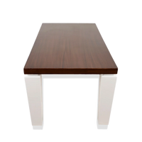 Nordic Teak Wood Centre Table side view