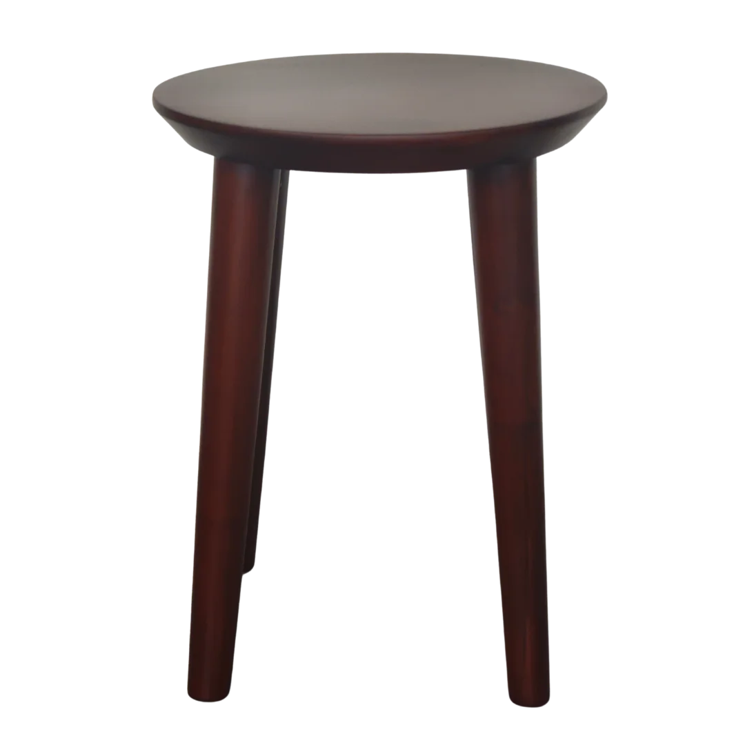 Oasis Round Teak Wood Coffee Table Front view