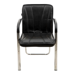 Restry Visitor Chair with Armrest(Black)