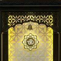 Ompeeth Teak Wood Mandap (Brown) zoom view