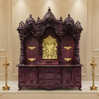  Omya Teak Wood Mandap (Cherry)  lifestyle image 