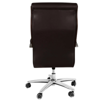 Onesta High Back Office Executive Chair (Brown) Back View