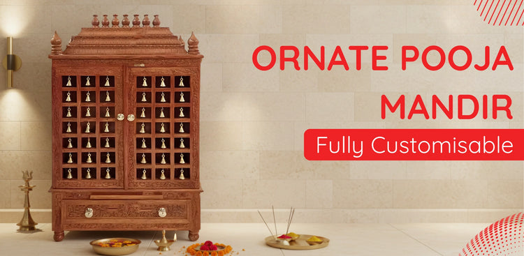 Ornate Pooja Mandir BANNER 
