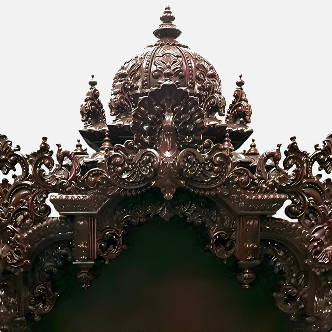Padmanabha Teak Wood Mandap (Cherry) dome