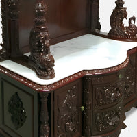 Padmanabha Teak Wood Mandap (Cherry) drawers