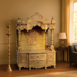 Padmavedi Teak Wood Mandap (Teak)