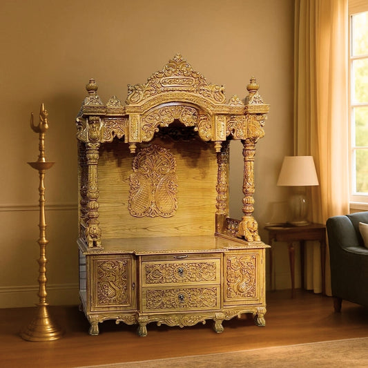 Padmavedi Teak Wood Mandap (Teak) lifestyle view