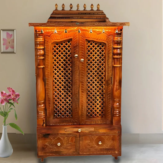 Padmavik Sheesham Wood Mandap (Teak) Lifestyle image