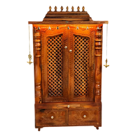 Padmavik Teak Wood Mandap (Teak) Front view