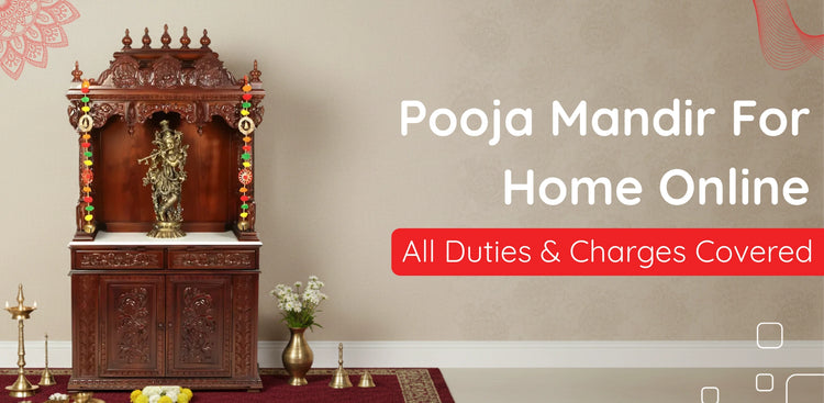 Pooja Mandir For Home Online banner 
