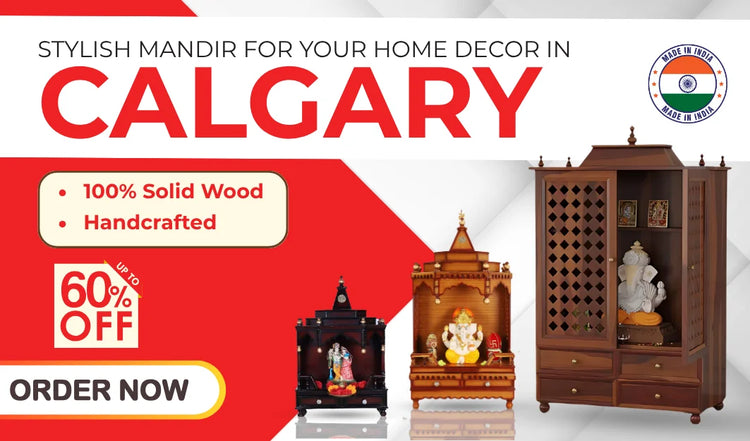 Pooja Mandir for Home in Calgary 