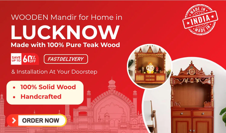 Pooja Mandir for Home in Lucknow
