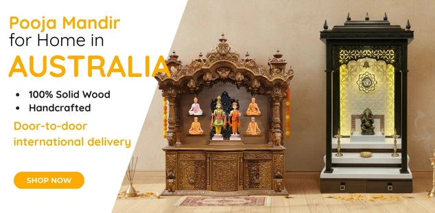 Pooja Mandir in Australia banner 