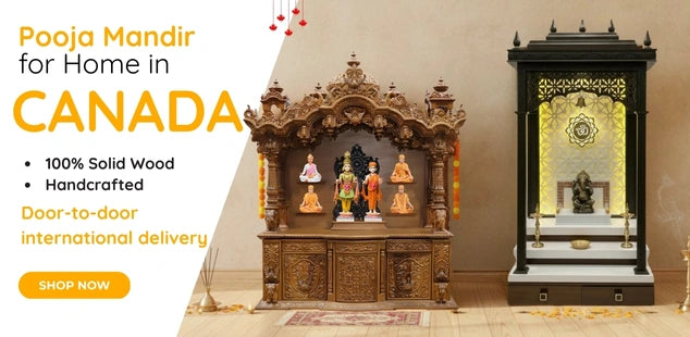 Pooja Mandir in Canada banner 