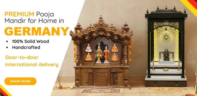 Pooja Mandir in Germany banner 