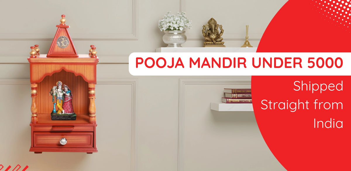 Pooja Mandir under 5000