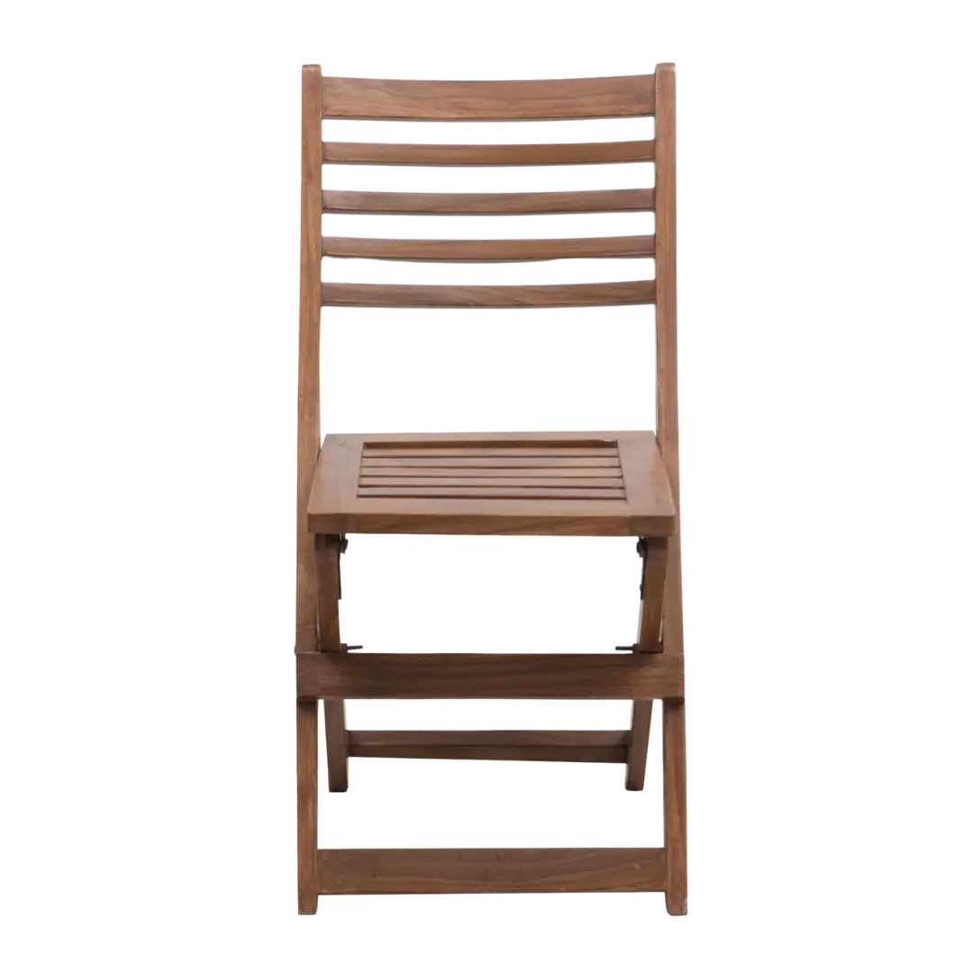 Portico Solid Wood Living Room Chair Teak