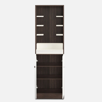 Prabhas Teak Wood Mandap (Wenge White) open door front view 