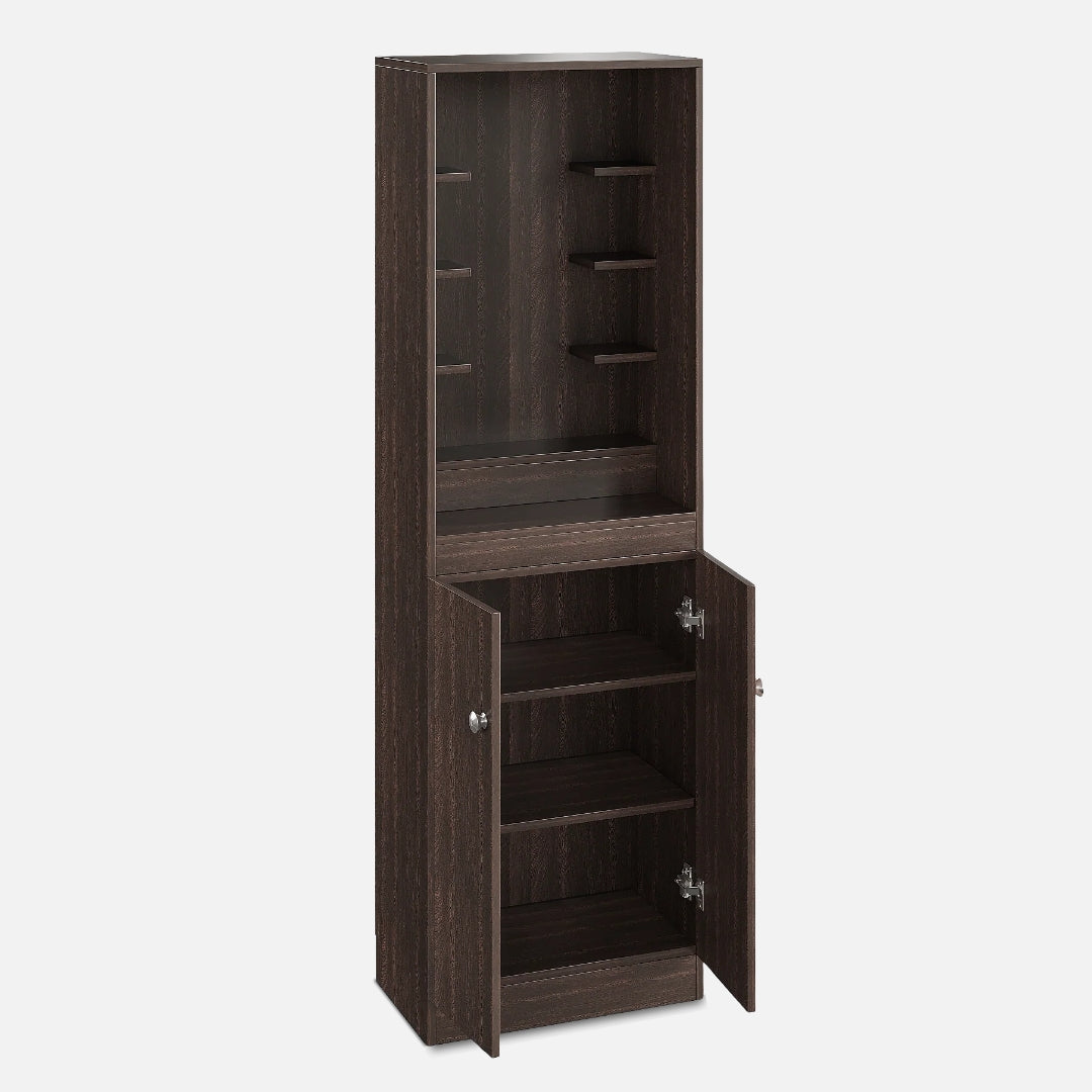 Prabhas Teak Wood Mandap (Wenge) open door side view 
