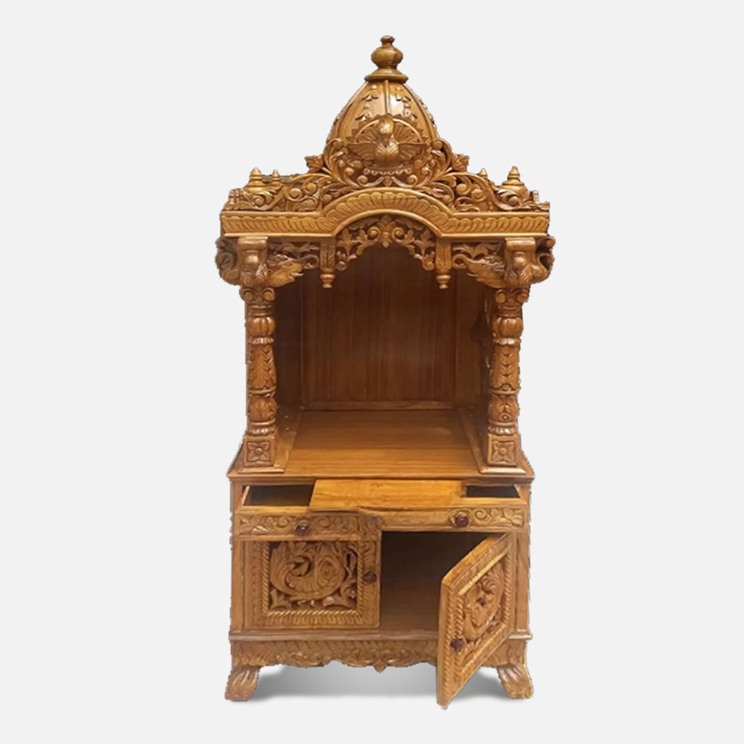 Pranidhi Teak Wood Mandap (Teak) lifestyle view 