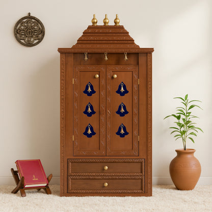 Prarthana Teak Wood Mandap (Cinnamon) lifestyle view