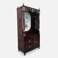  Prarthika Teak Wood Mandap (Brown) side angle 