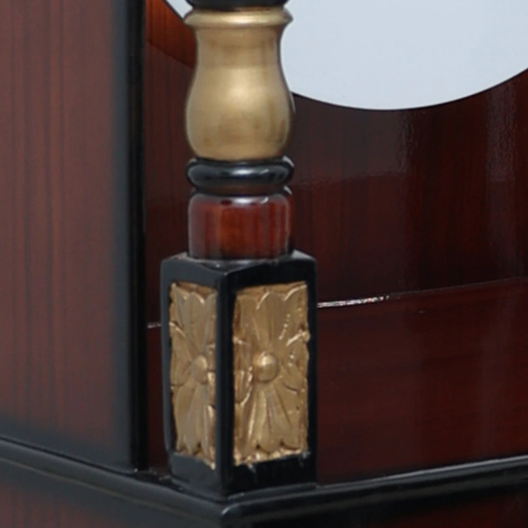 Prarthika Teak Wood Mandap (Brown) zoom view 