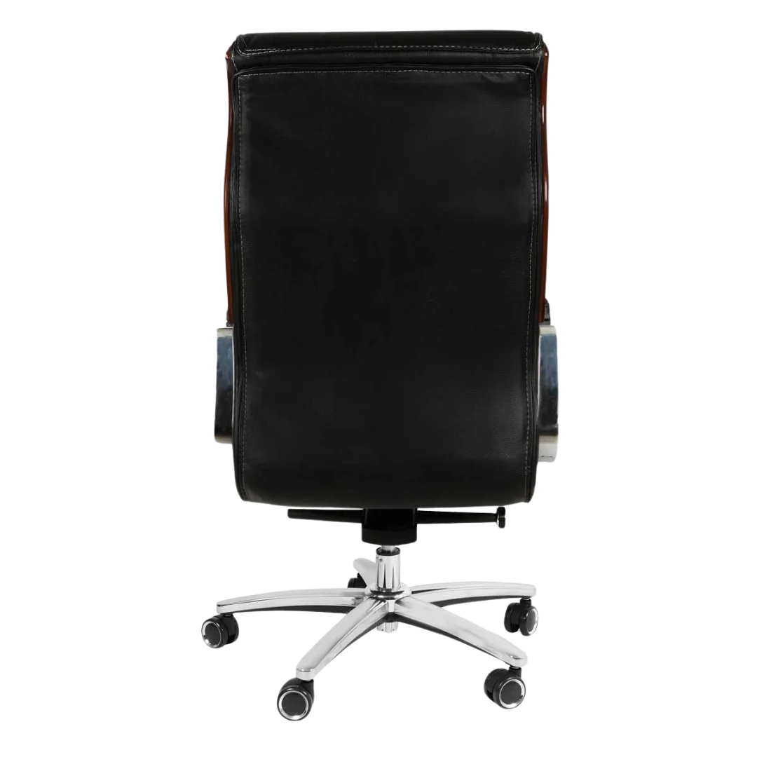 Presidency Recliner Office Executive Chair (Black) Back View