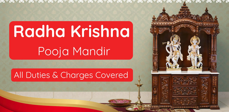Radha Krishna Pooja Mandir BANNER 