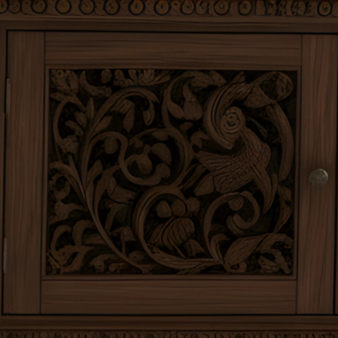  Raktashri Teak Wood Mandap (Brown)  zoom view 