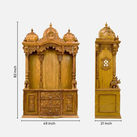 Rameswaram Teak Wood Mandap (Teak) dimensions