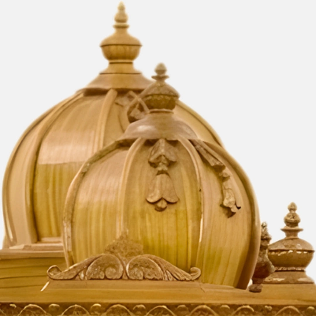 Rameswaram Teak Wood Mandap (Teak) dome design