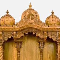 Rameswaram Teak Wood Mandap (Teak) dome view 