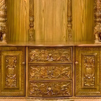 Rameswaram Teak Wood Mandap (Teak)drawers